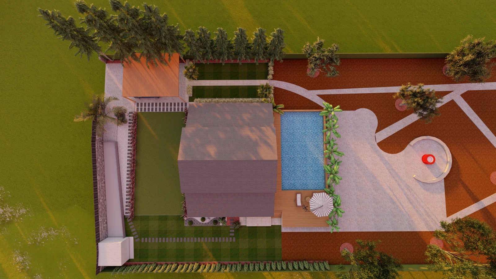 İzmir Urla Villa Peyzaj Projesi